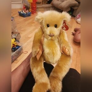 Classic Ty Jeeves golden bear Brand New With Tag Vintage Blonde